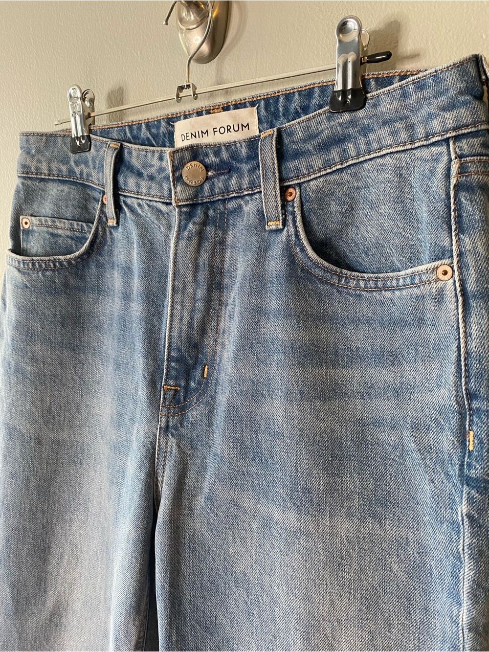 Denim Forum The 90s Nina Hi-Rise Straight Jeans - Picture 3 of 7